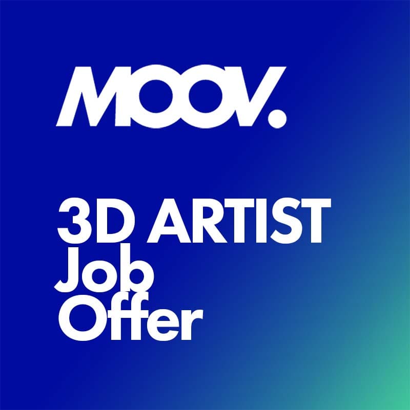 3D Artist Job Offer